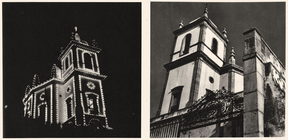 BRAZIL. Rio Janeiro. L'Église Nossa- Senhora- da- Gloria- do- Guteiro 1951